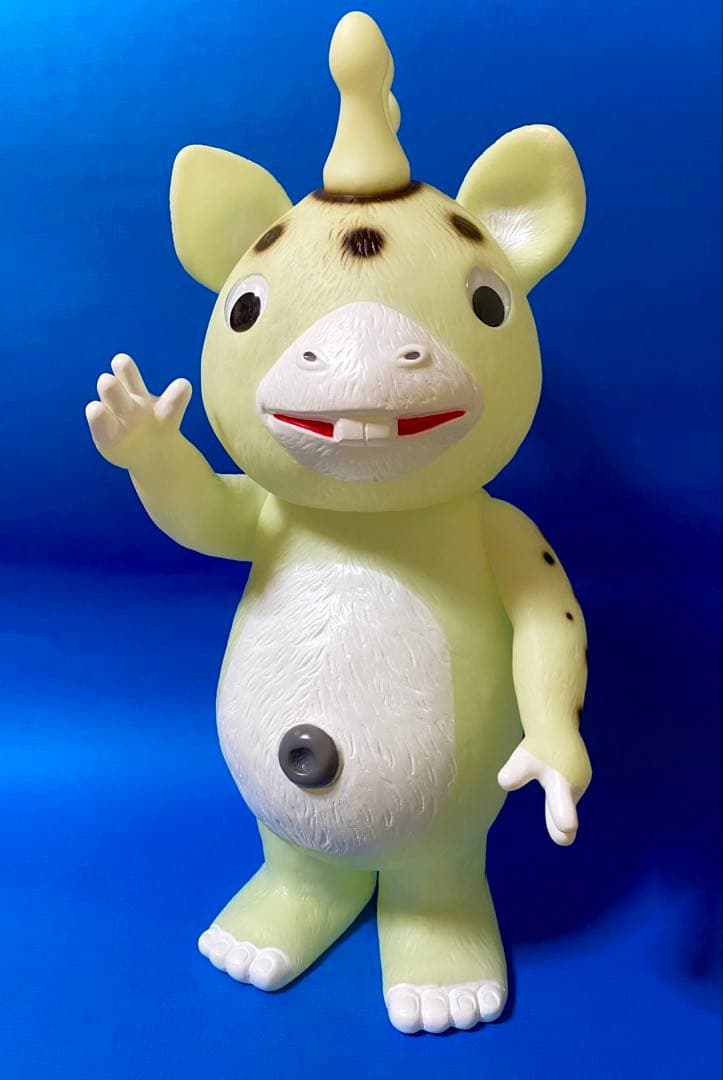 イヌクマ★快獣ブースカ★ジャイアントサイズ【蓄光タイプ】未使用新品★サイン色紙付