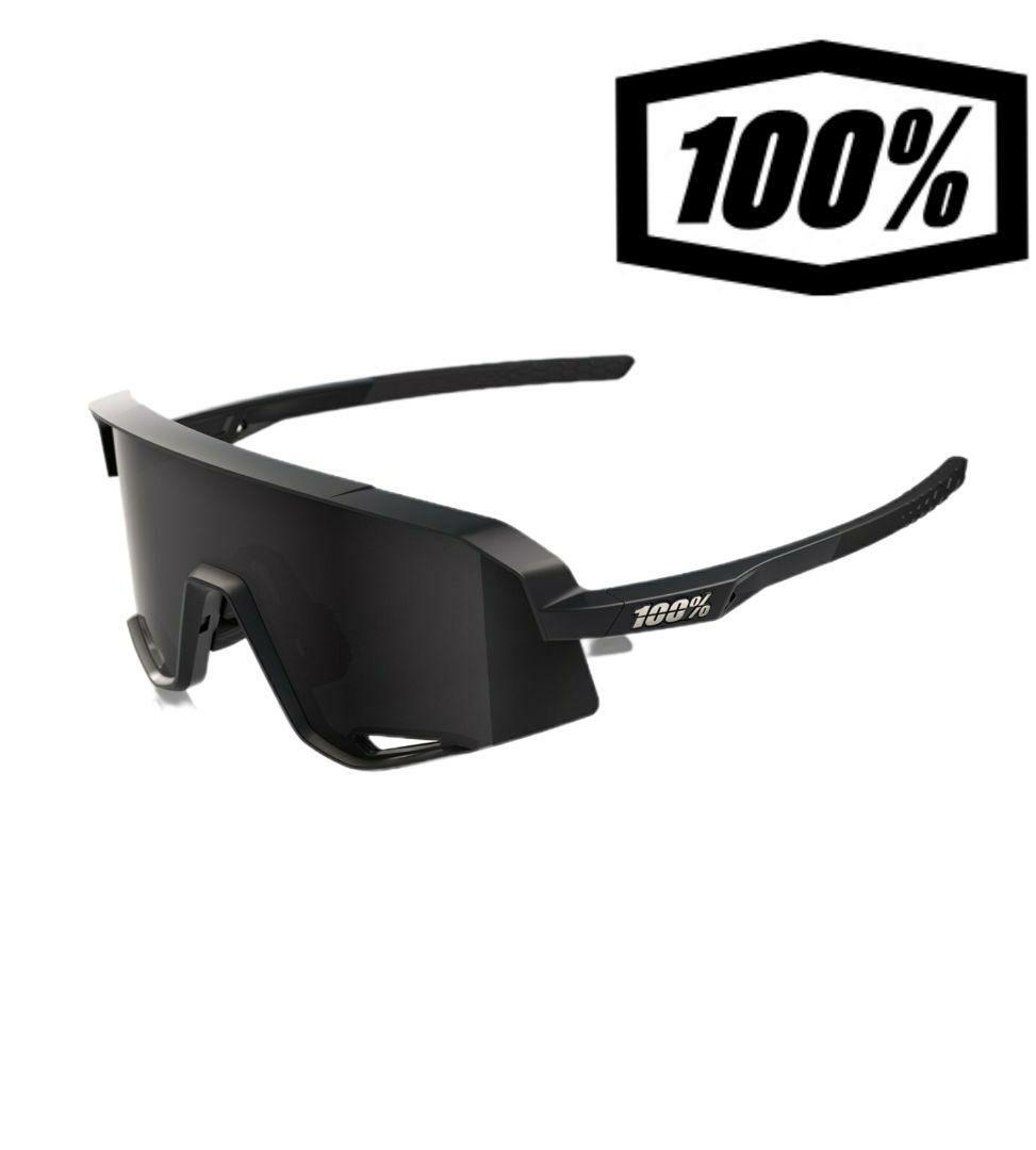 100% Slendale マットブラック ワンハンドレッド サングラス