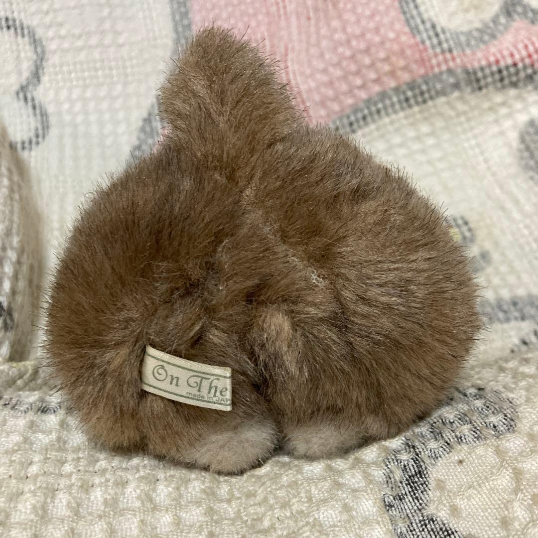 昭和レトロ　ON THE GRASS 犬　ぬいぐるみ　中古品