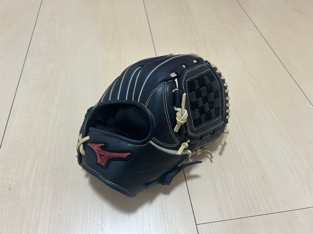 ミズノ 軟式野球グローブ 黒