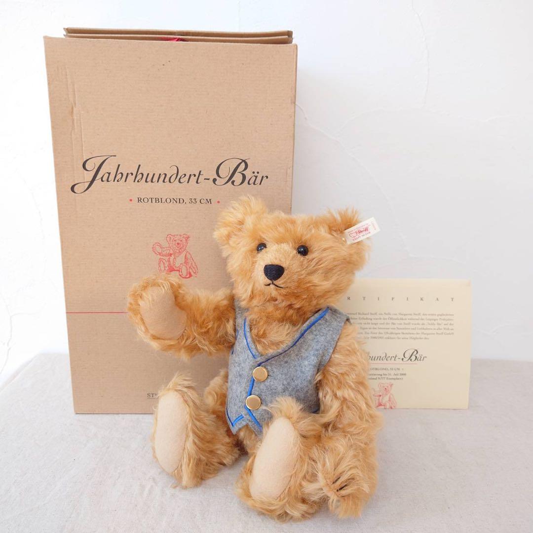 限定品❗️Steiff シュタイフ　クラブエディション センチュリー テディベア
