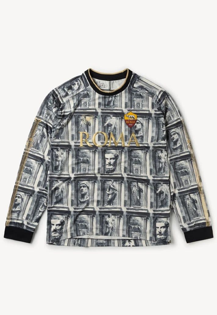 AS Roma×Aries リミテッドロングスリーブシャツユニフォーム