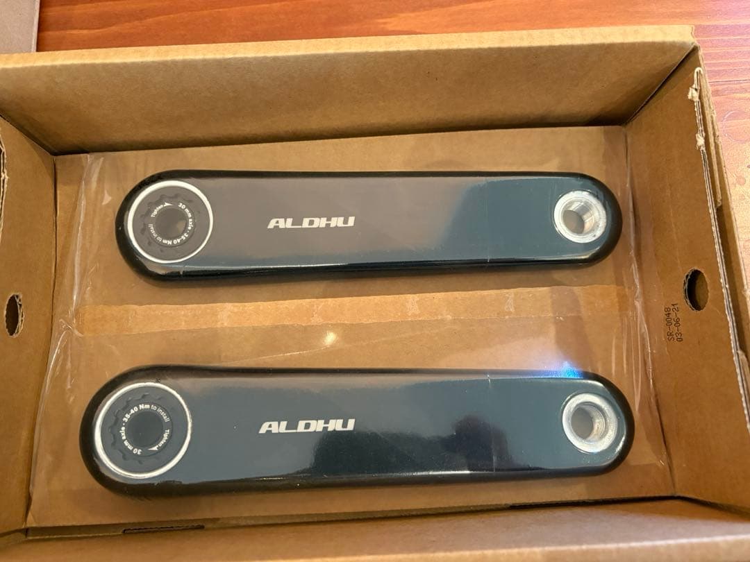 【値下げ】ROTOR ALDHU カーボンクランクアーム　165 mm