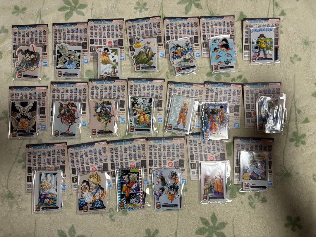ドラゴンボール　一番くじ　下位賞まとめ　コンプリートセット