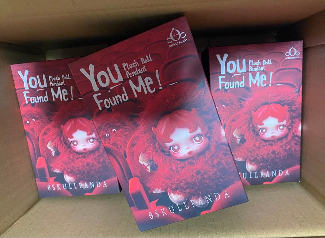 【未開封】スカルパンダ found me 4体セット　POPMART