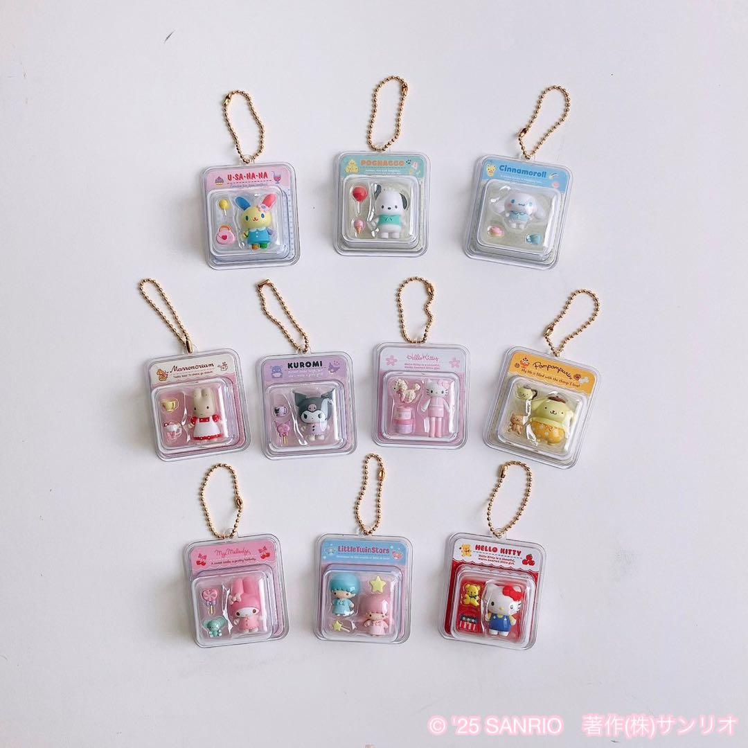 サンリオミニチュアパッケージチャーム トイシリーズ コンプリート