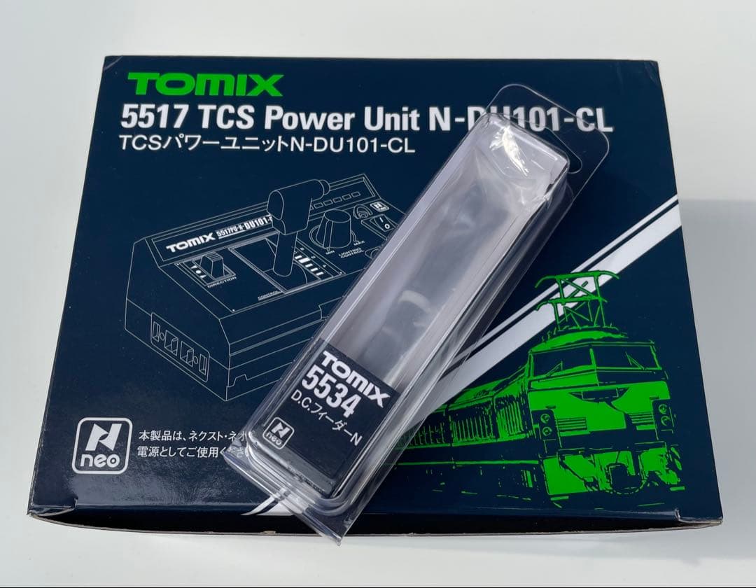 トミックス　5517 TCSパワーユニット＆5534DCフィーダーのセット