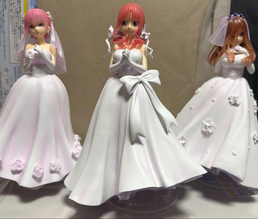 五等分の花嫁 一番くじ フィギュア ～五つ子より愛をこめて～　一花　二乃　三玖