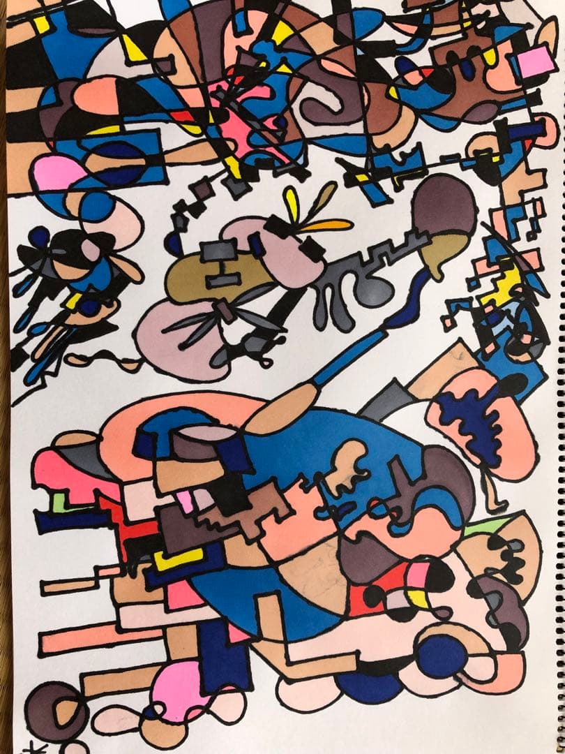 絵画　抽象画