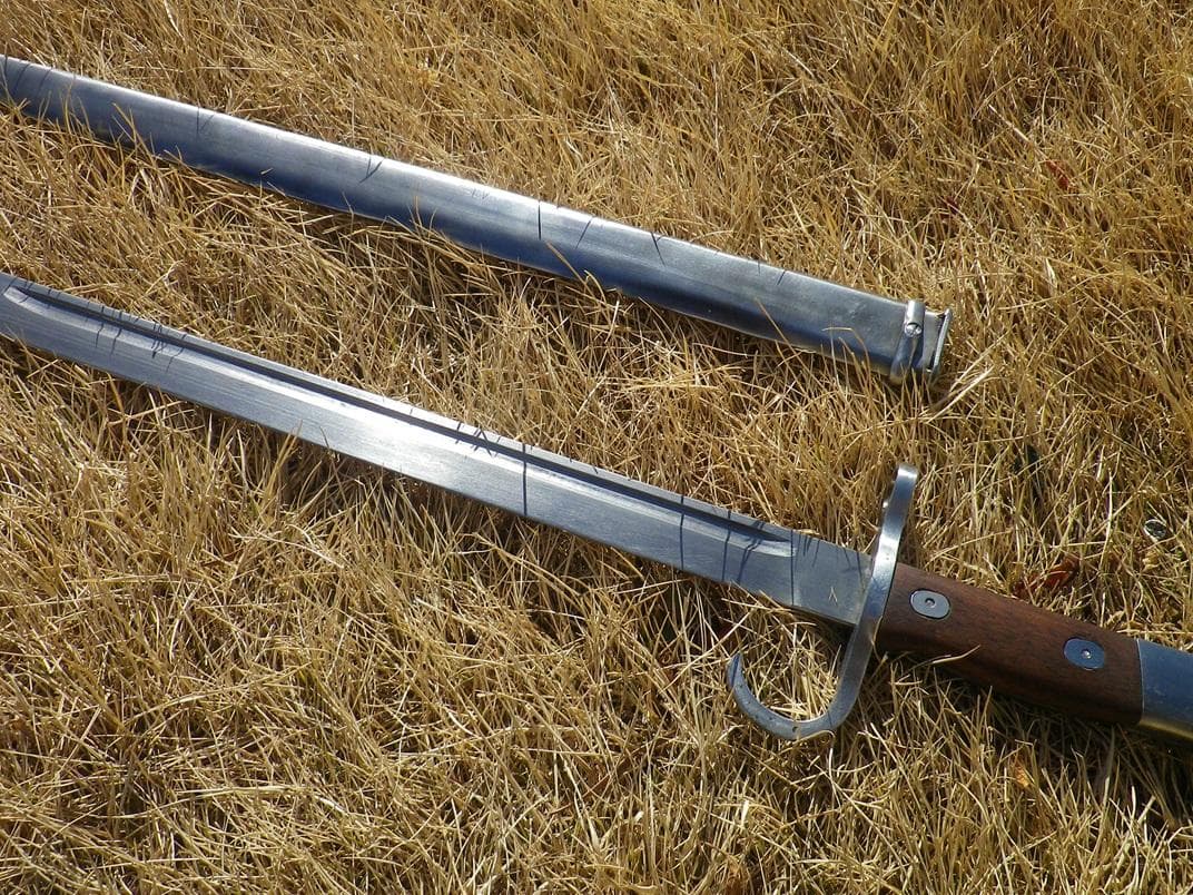 三十年式銃剣　レプリカ　複製品　チタン製