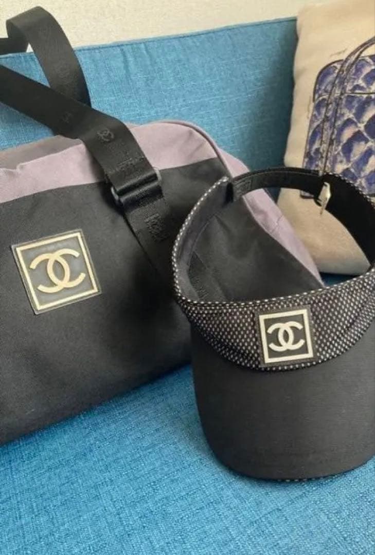 廃盤　CHANEL ボストン　スポーツ　バッグ　ノベルティ　20年以上前希少