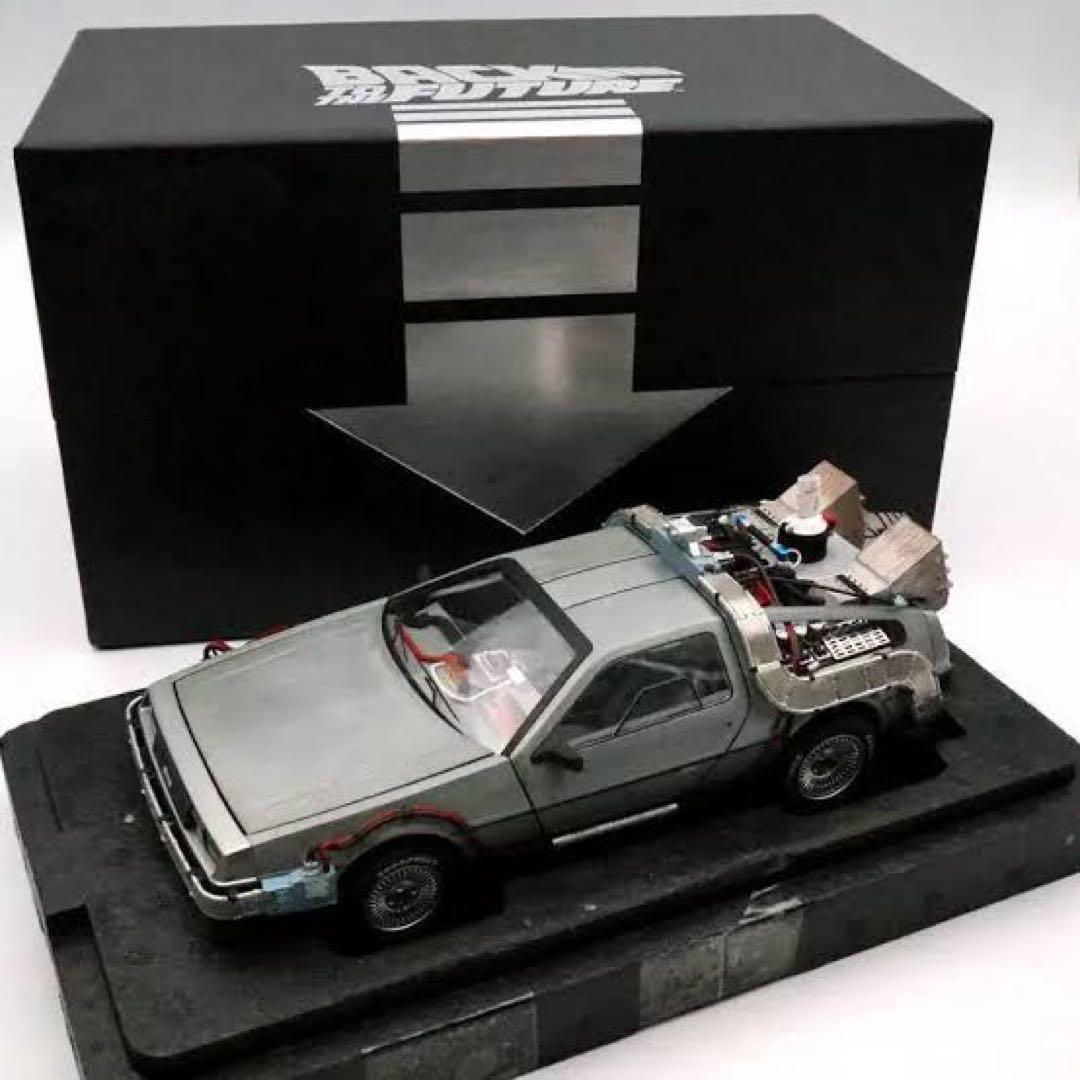 【サウンド & ライト点灯】Hot Wheels 1/18 デロリアン