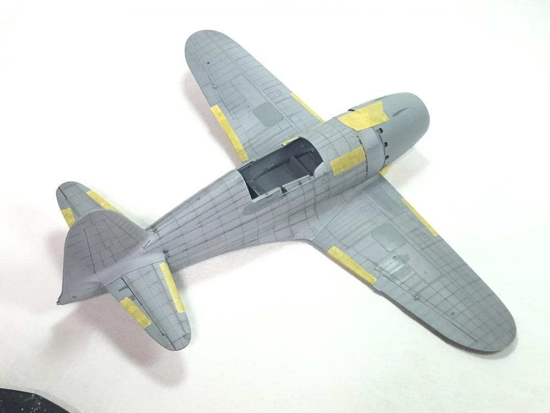ハセガワ　1/32スケール　雷電　二一型　完成品