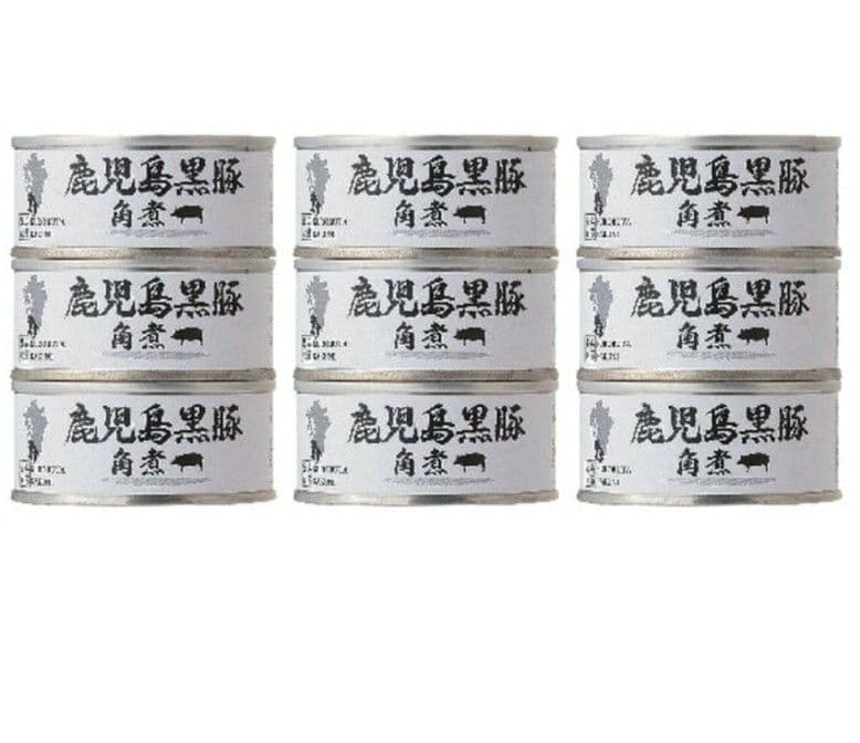 鹿児島黒豚角煮缶詰 80g×9個セット