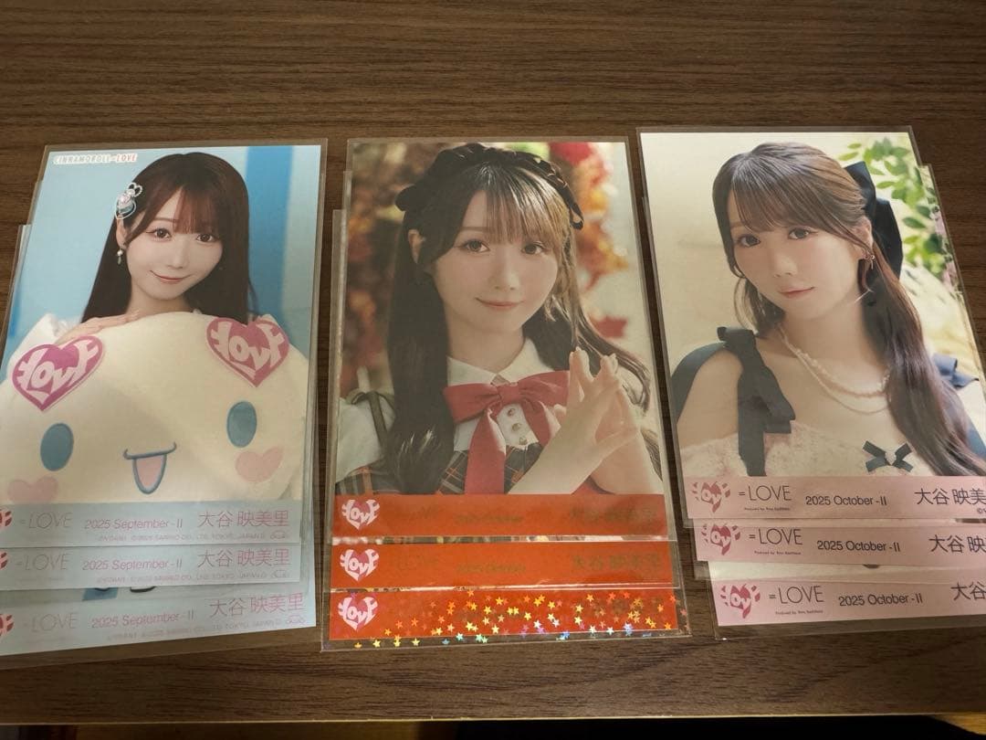 ＝LOVE 大谷映美里　生写真　コンプ　まとめ売り　14コンプ
