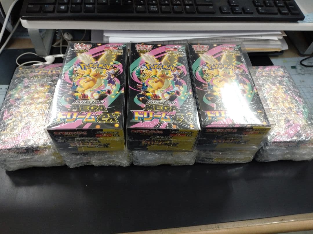 ポケモンカードゲーム MEGAドリームEX 8ボックスシュリンク付