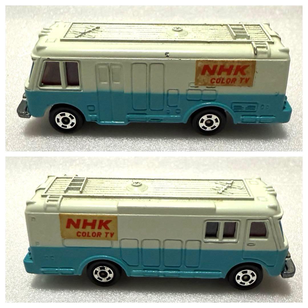 トミカ日本車シリーズ 当時物 マツダライトバス ハイエース NHK TV CAR
