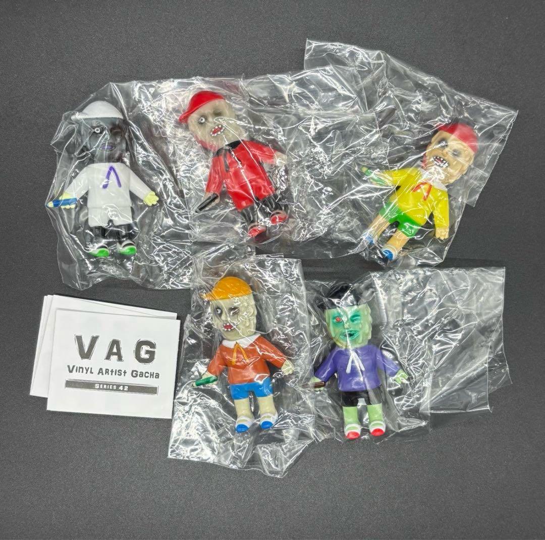 VAG42 とろみ君 VAG ソフビ ガチャ 全5種 佐田 バッドボーイズ