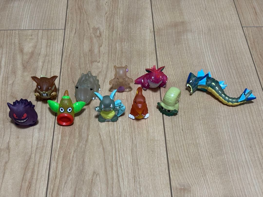 ポケモン ゆび人形　フィギュア　まとめ売り(クリアタイプ込み)