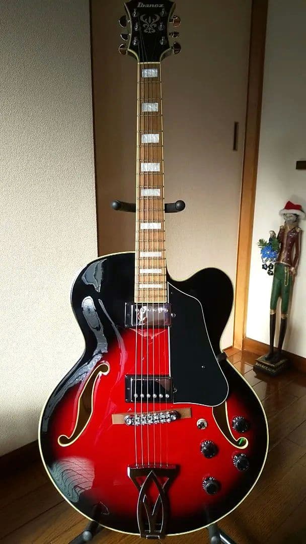 フルアコースティックギター　アイバニーズ　AF−75