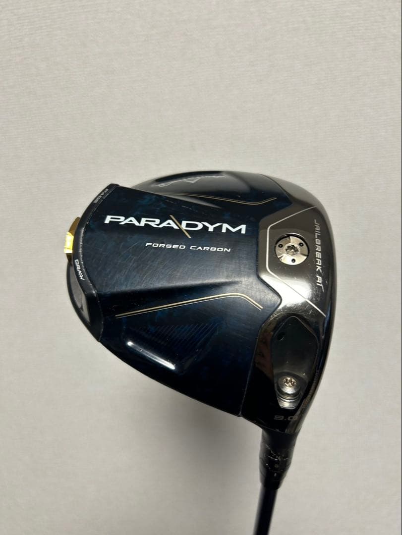 PARADYM TOURドライバー 9.0° ヘッド　パラダイム ツアー支給品