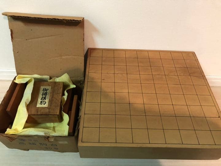 将棋盤 セット　脚付き