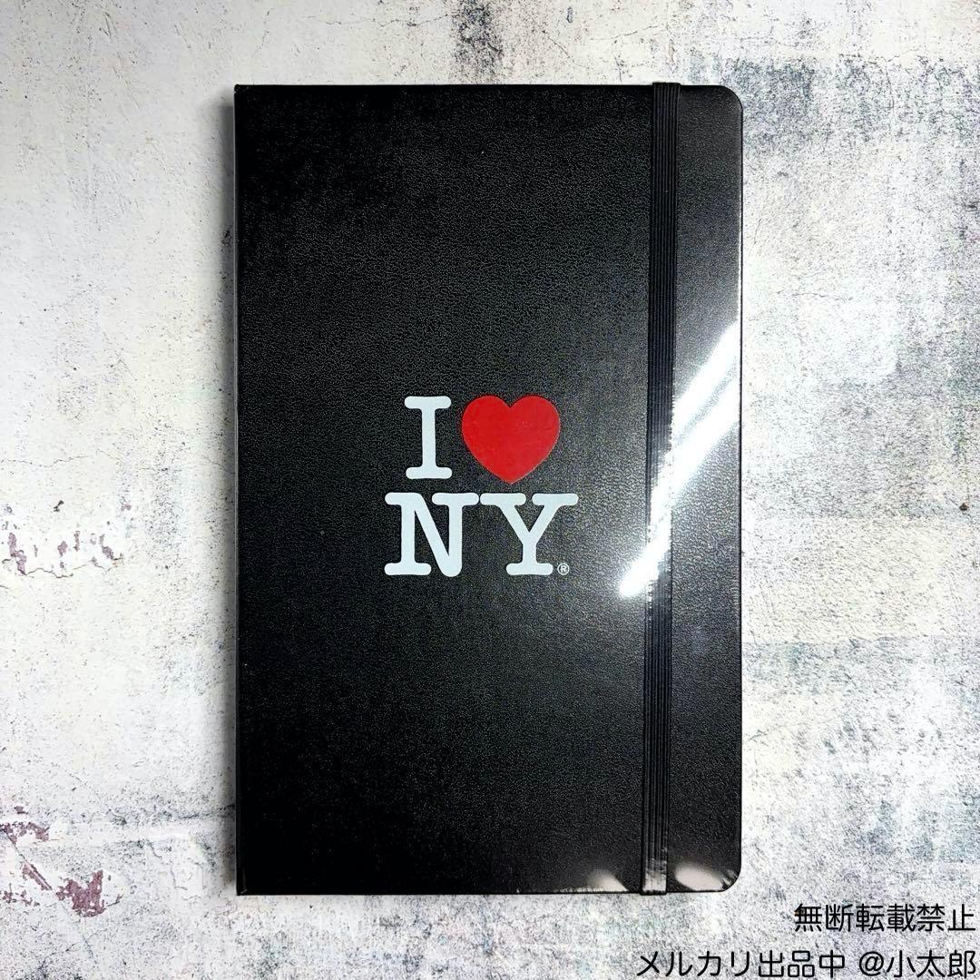 I ♡ NY × モレスキン｜ハードカバー｜横罫｜ラージ｜ブラック
