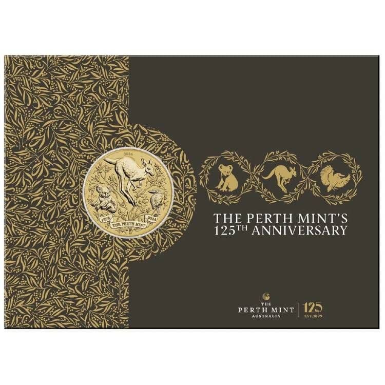 超希少 パースミント125周年記念 スペシャルブリオン ベースメタル貨