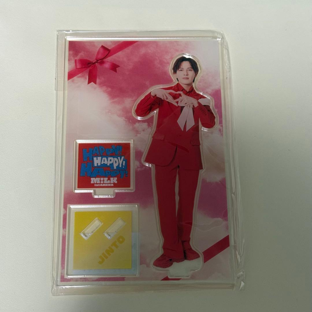 吉田仁人 M!LK ハハハッピー 赤衣装 アクスタ