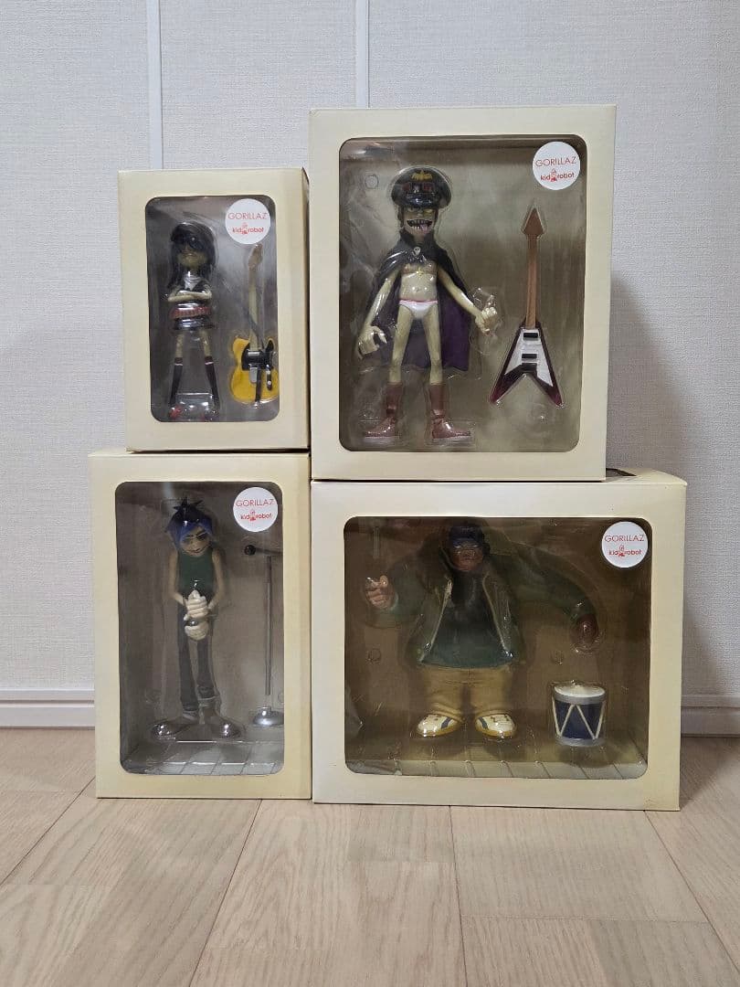 【激レア】ゴリラズ Gorillaz フィギュア white Edition
