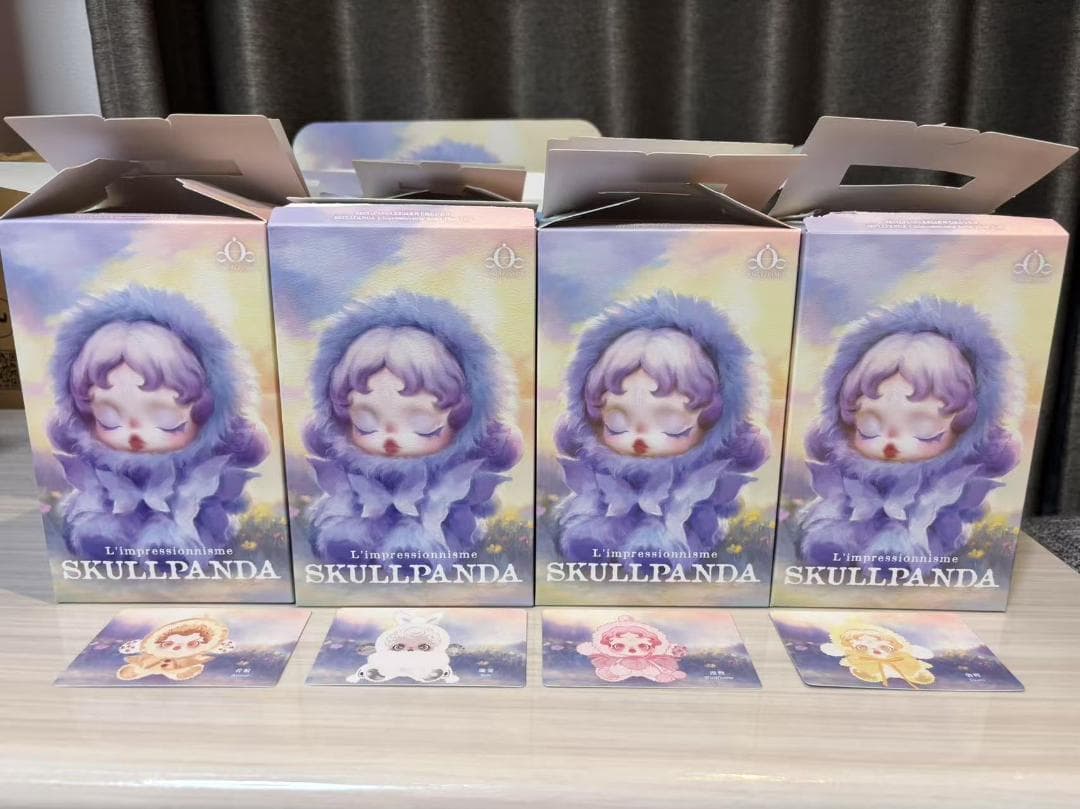 SKULLPANDA L’impressionnisme 4点セット
