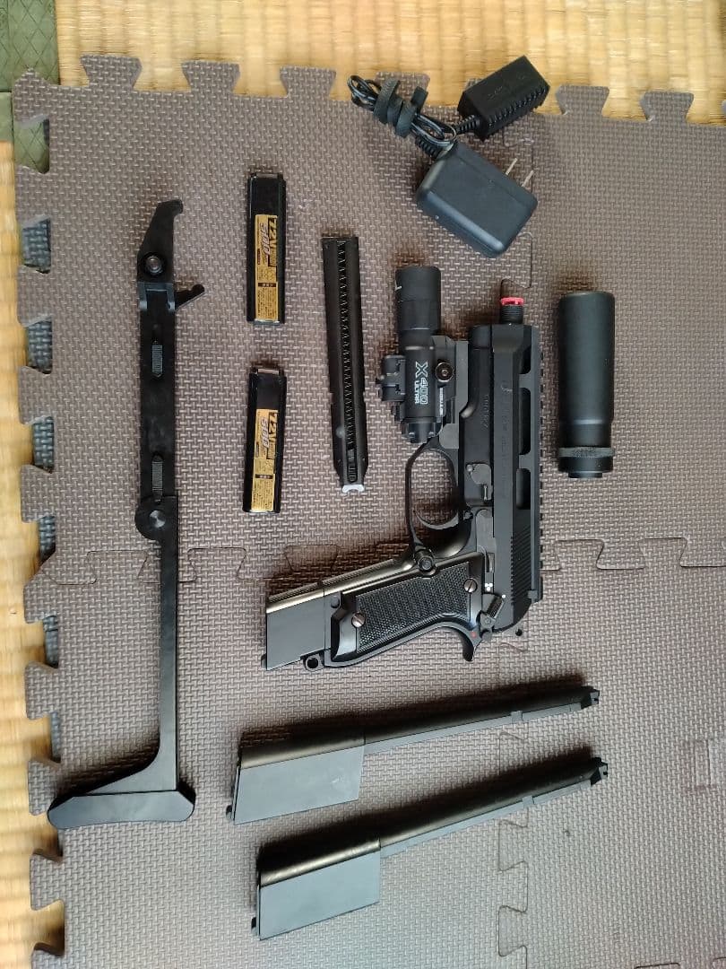東京マルイ　M93R　フォールディングストック　セット