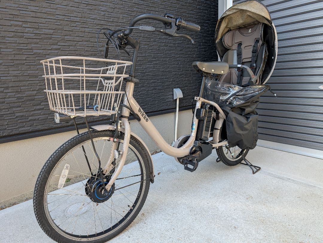 電動アシスト自転車 ブリヂストン ビッケ bikke子供乗せチャイルドシート