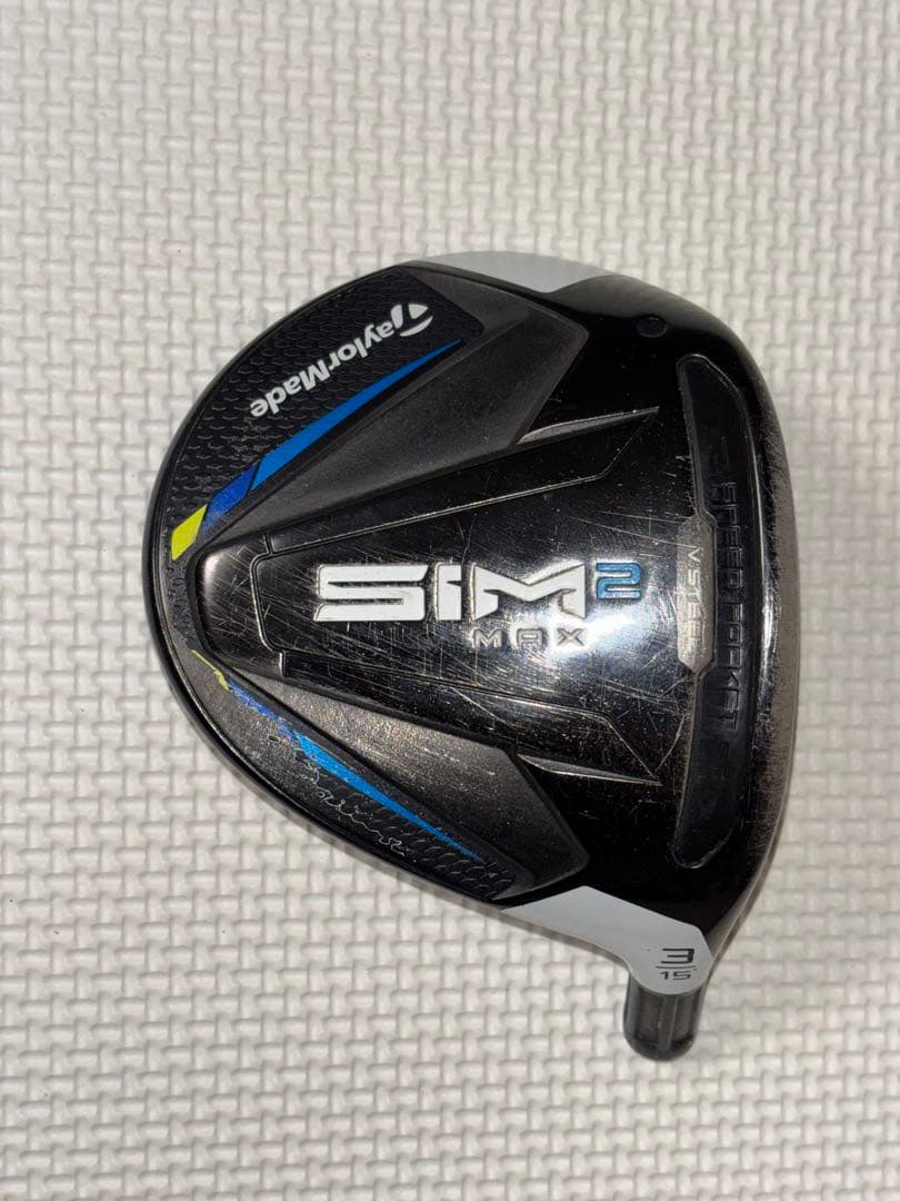 テーラーメイド　SIM2 MAX 3W （１5°）ヘッドのみ　NO2