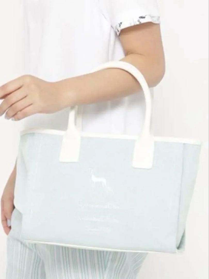 【新品未使用】adabat/アダバット 刺しゅうロゴデザイン　カートバッグ