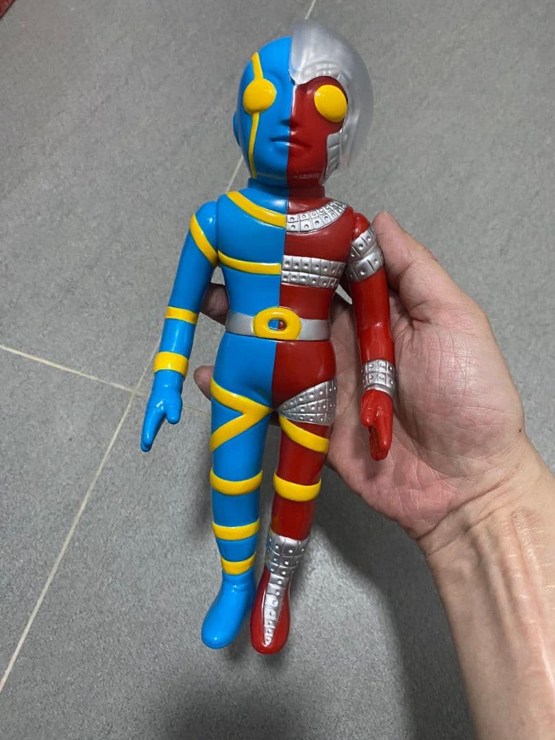 在庫最後 人造人間キカイダー ソフビ 黄色の目 25cm