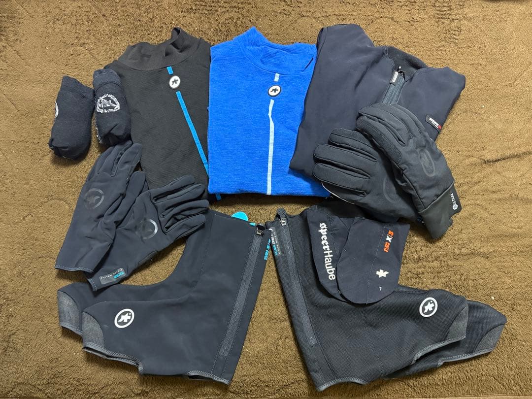 assos 冬用インナーアクセサリーお得な8点セット ultraz
