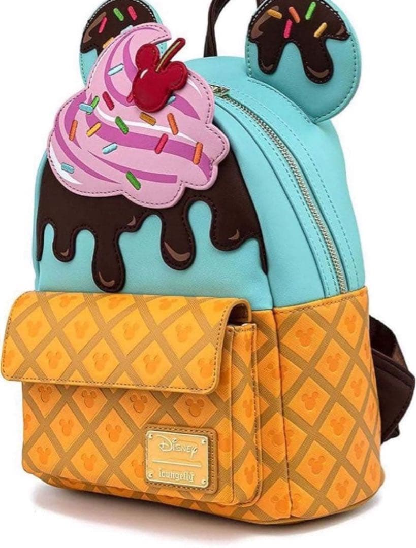 正規品　海外ディズニー　ラウンジフライ　チョコミント　ヴァネロペ　リュック レア