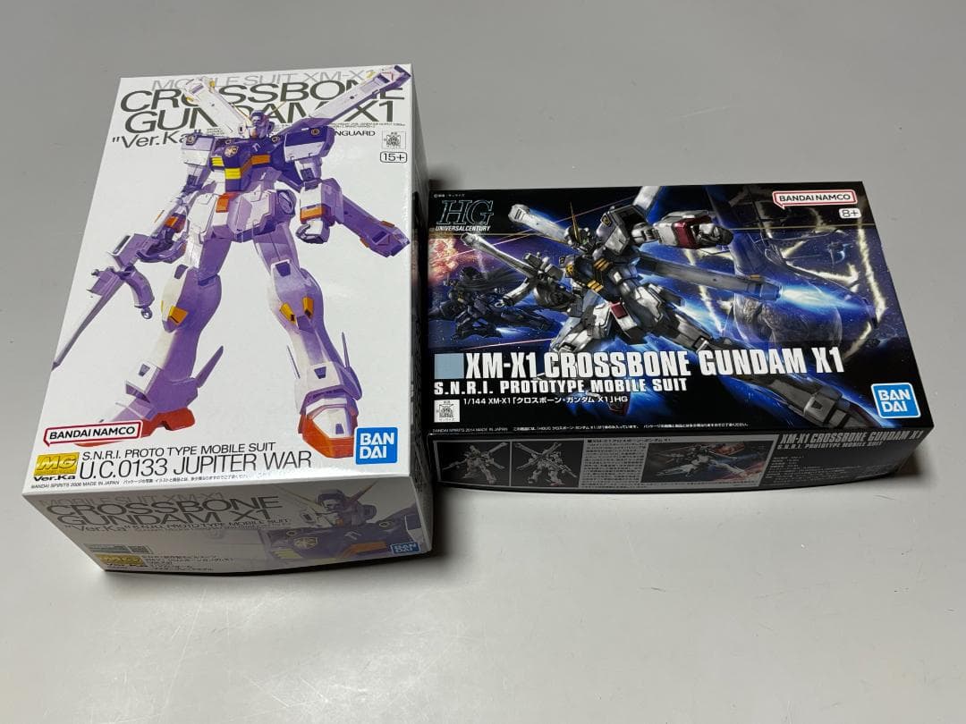 【MG HGセット】クロスボーンガンダムX1 verKa