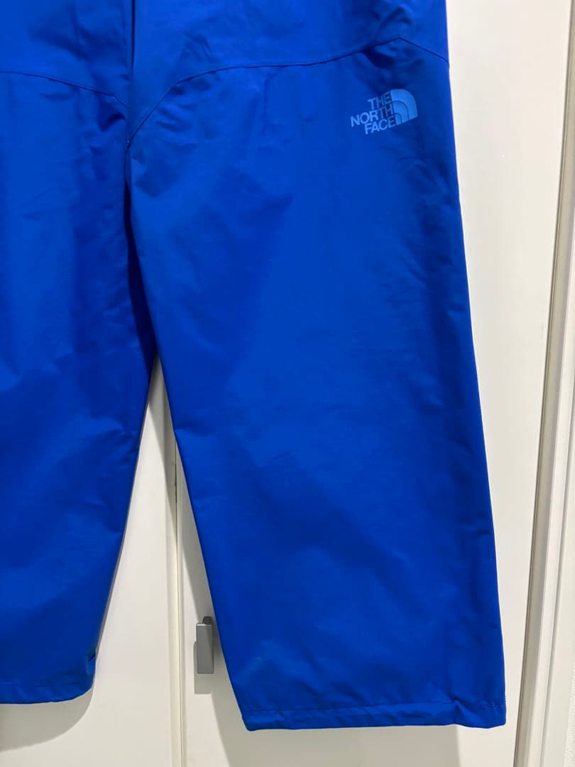 THE NORTH FACE フード付きレインウェア 青 上下セット