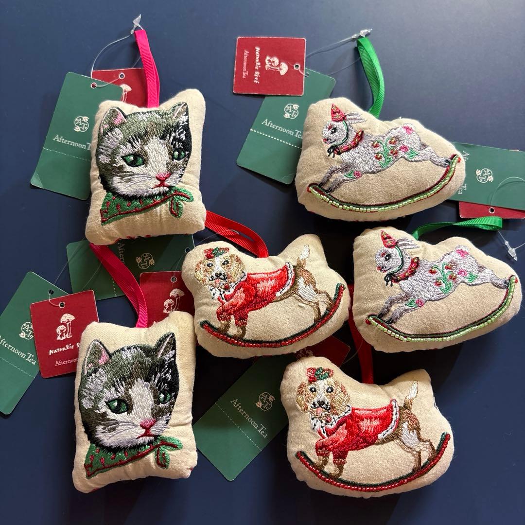 ナタリーレテ × アフタヌーンティー コラボ クリスマスオーナメント