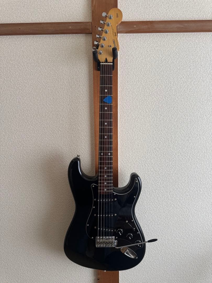 美品　国産フジゲン製　squierストラトキャスター　sst-33 silver
