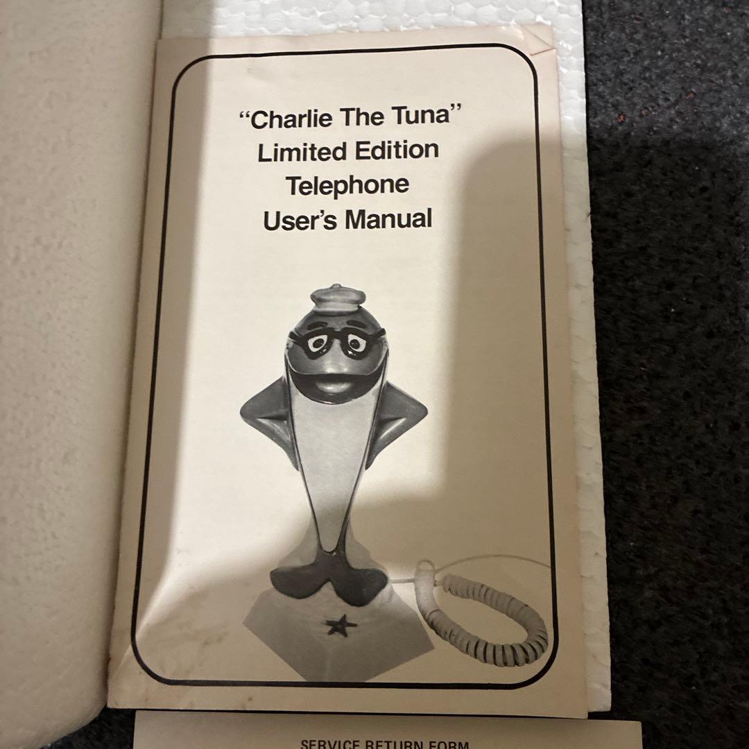 チャーリーザツナ　新品　電話アドバタイジングCharlie the tuna箱付