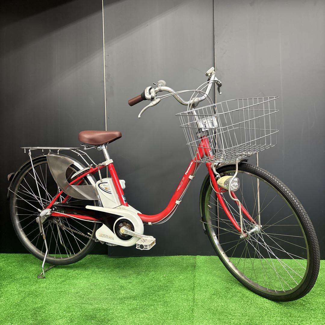 電動自転車 Panasonic Lithium vivi DX レッド　11⚫️