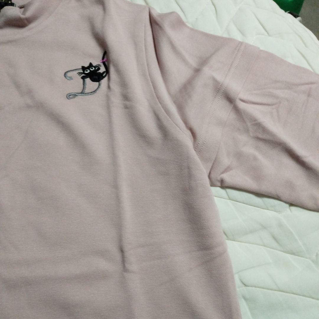 未使用新品】ディンプルマツダDimple Magaz 猫シャツ白ピンク 2枚保管
