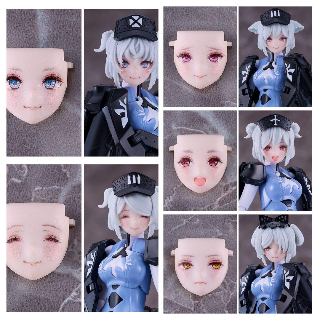 chitocerium ornatio .face 5種セット