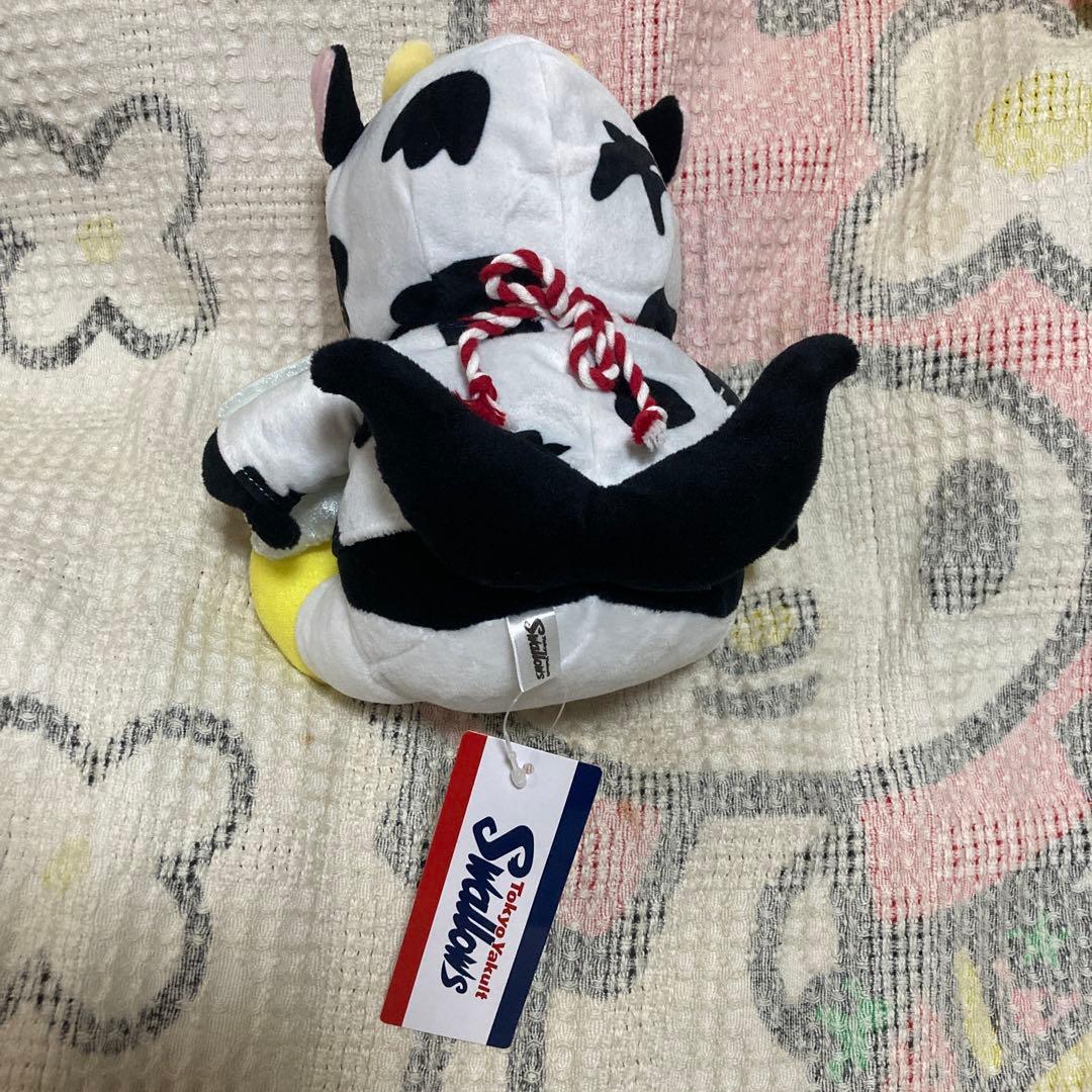 ヤクルトスワローズ　つば九郎　お座りつば九郎　4コセット　中古品