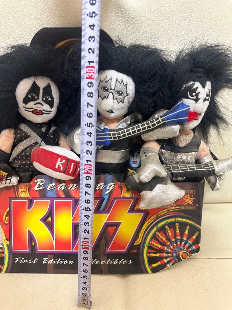 KISSレア希少1999年製 バンドメンバー ぬいぐるみ4体セット