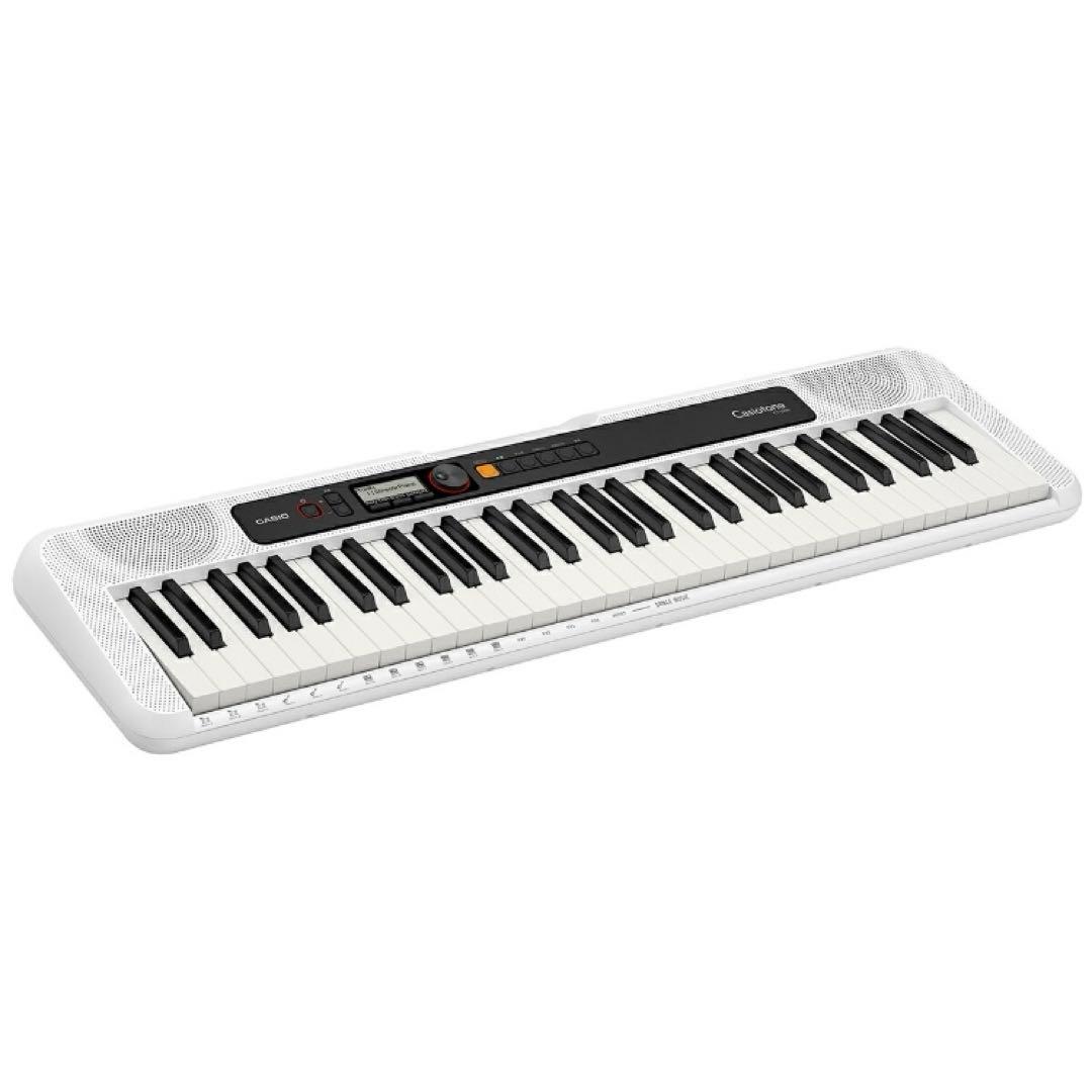 CASIO 61鍵電子キーボード ホワイト