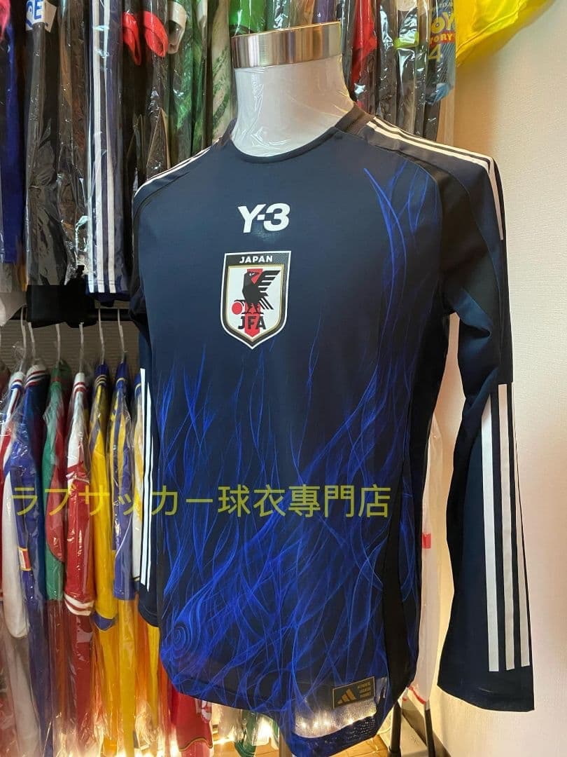Y-3 日本代表 2024 ホーム ユニフォーム 長袖 選手着用 3XL